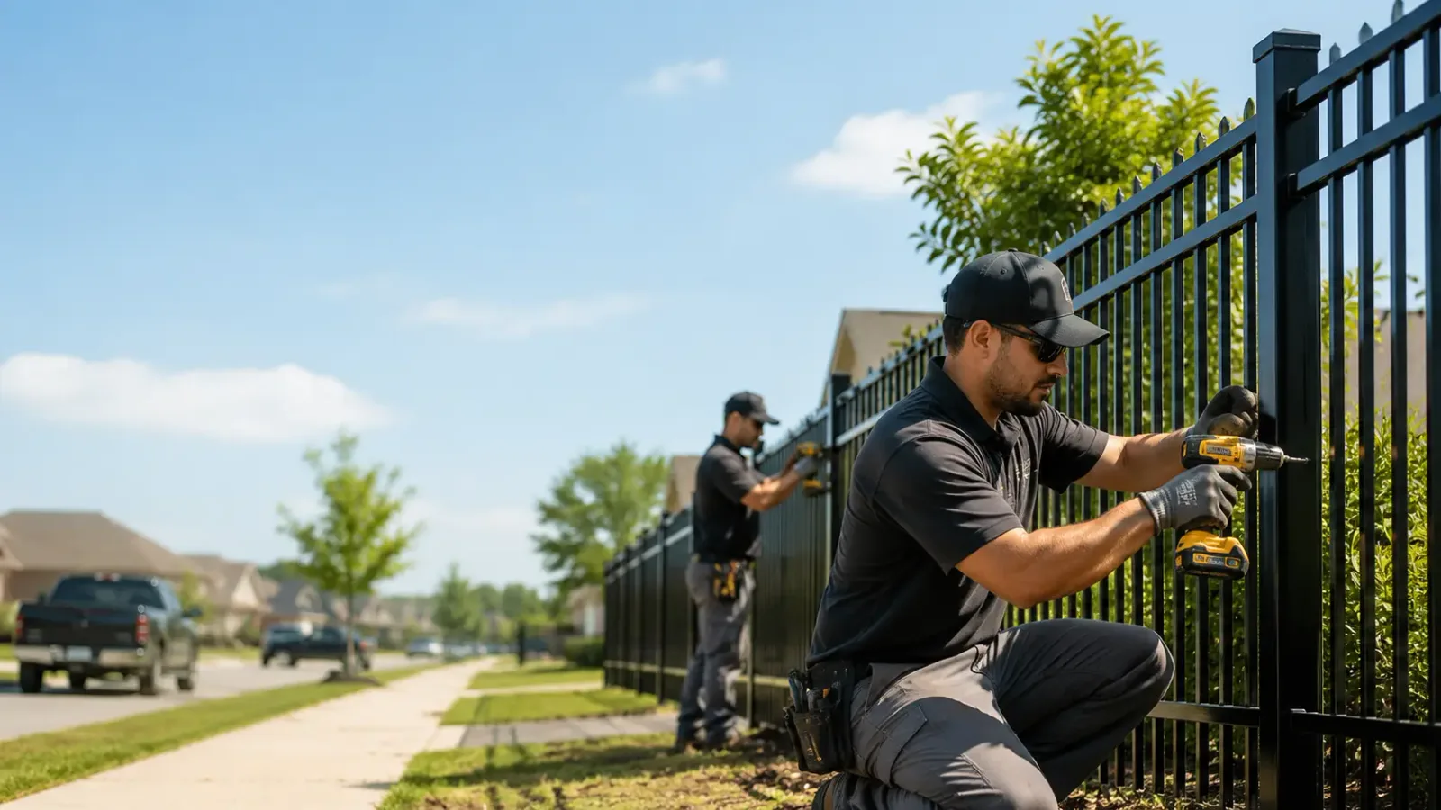 Metal Fence Installation in Austin, MN